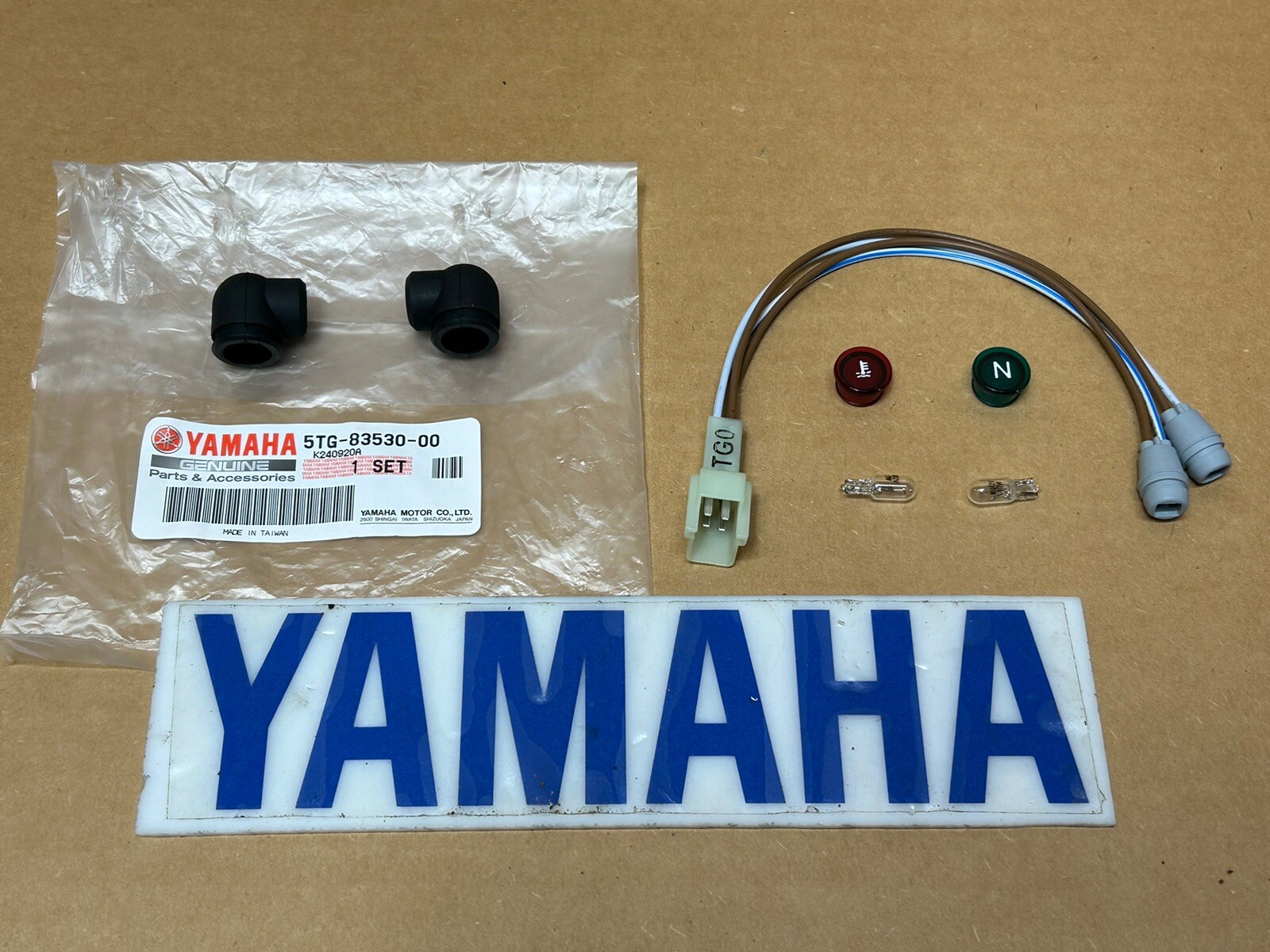 04-13 YAMAHA YFZ450 DASH PILOT LIGHTS Neutral Oil Light OEM YFZ 450 🔥FASTSHIP🔥