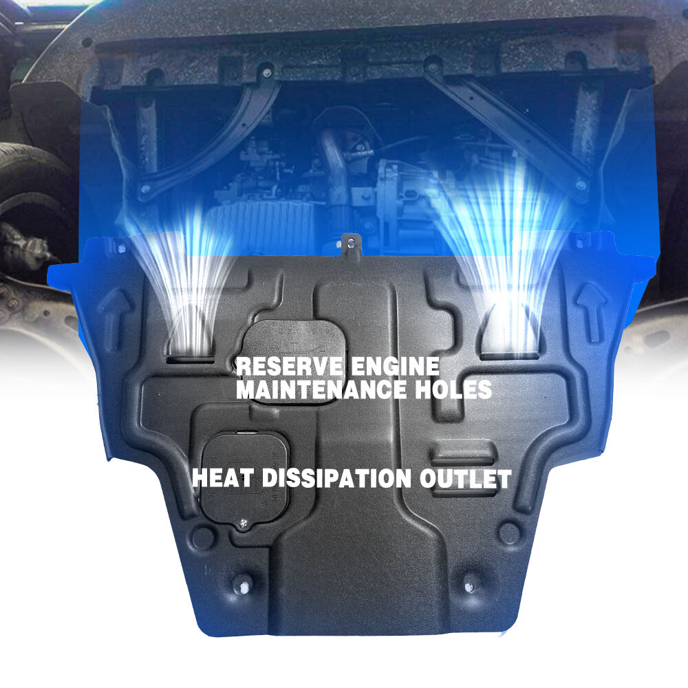 For 2015-2018 Jeep Renegade Engine Under Cover Front Splash Shields