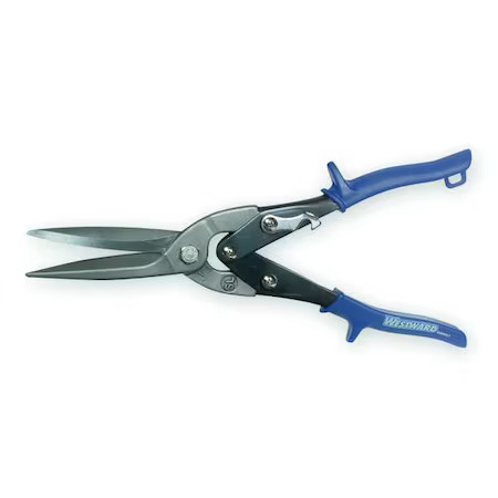 Westward 5Mw41 Metal Cutting Snip, Straight, 11 1/2 In, Alloy Steel