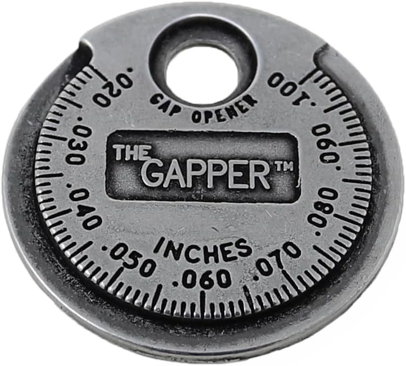 CTA Tools 3235 Spark Plug Gapper: Coin-Style Spark Plug Gap Tool, 0.020"–0.100