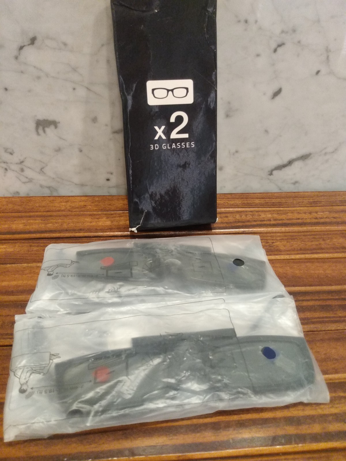 2 Pack Samsung 3D Glasses SSG-5100GB For Smart TV