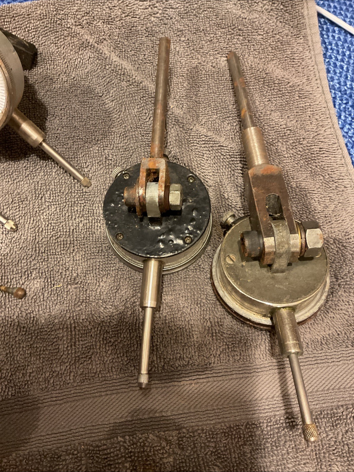 Federal B5MC & Ames 282 Dial Indicators + 3 Additional Machinist Indicators Lot