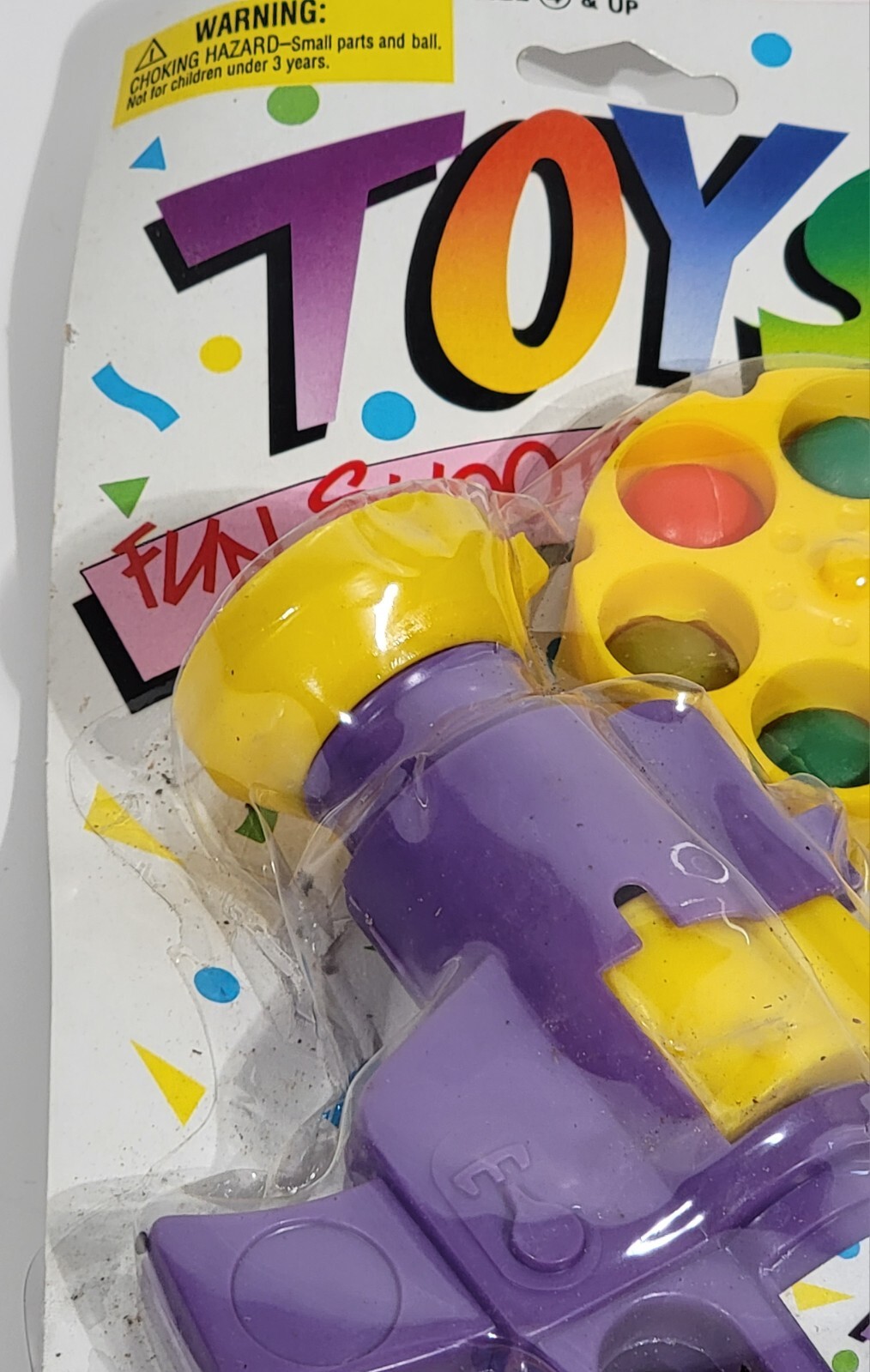 Vintage Ja-Ru Toys Fun Shooter No. 1545 Purple Gun