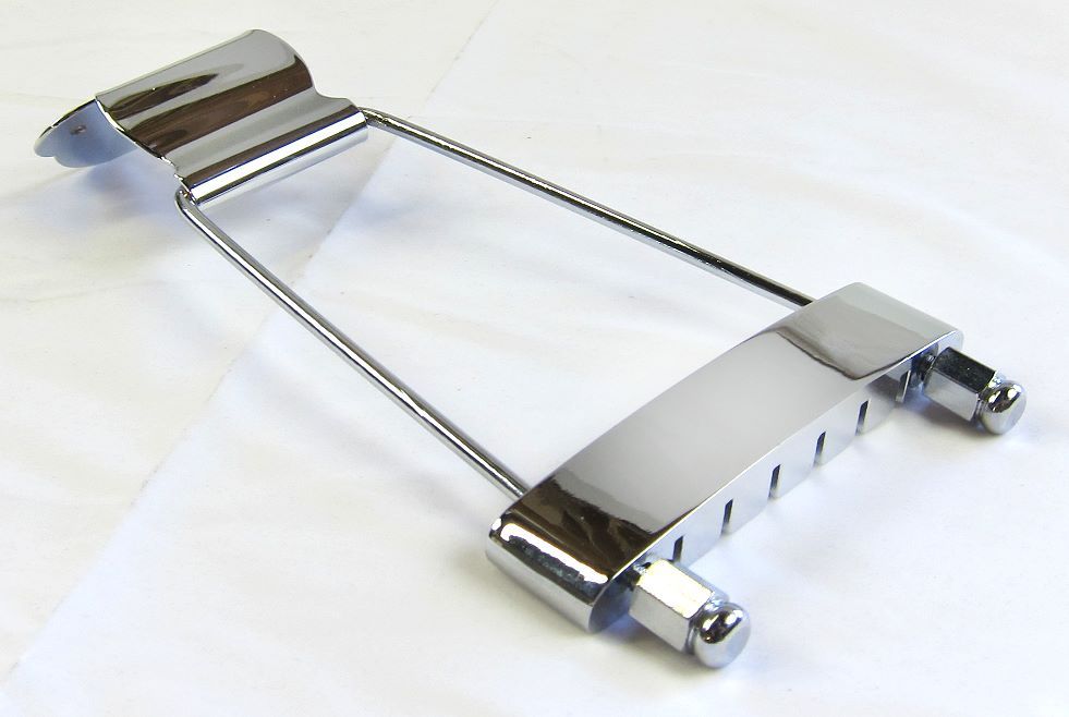 Trapeze Tailpiece Hollowbody Jazz 335 ETC /  CHROME NEW Blowout