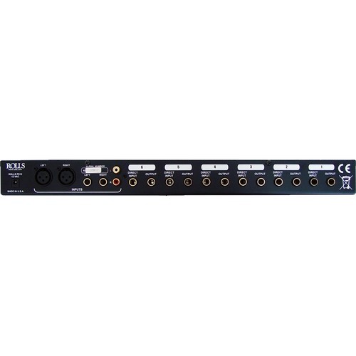 Rolls RA62C 6-Ch Pro Headphone Amp