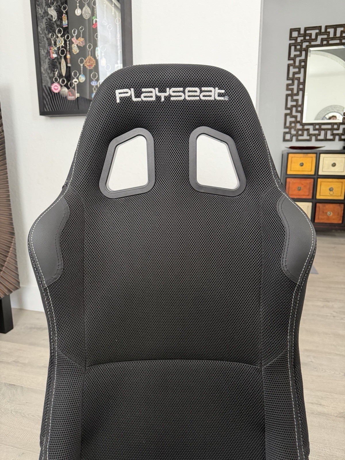 Playseat Racing Seat Cockpit Bundle + Thrustmaster Steering Wheel & Pedals Set