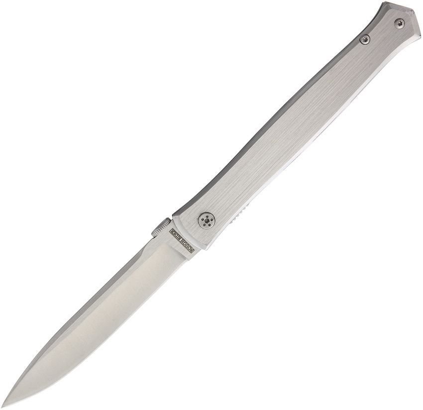 Rough Rider Brushed Handle Satin Spear Folding Pocket Knife - TD465-50S