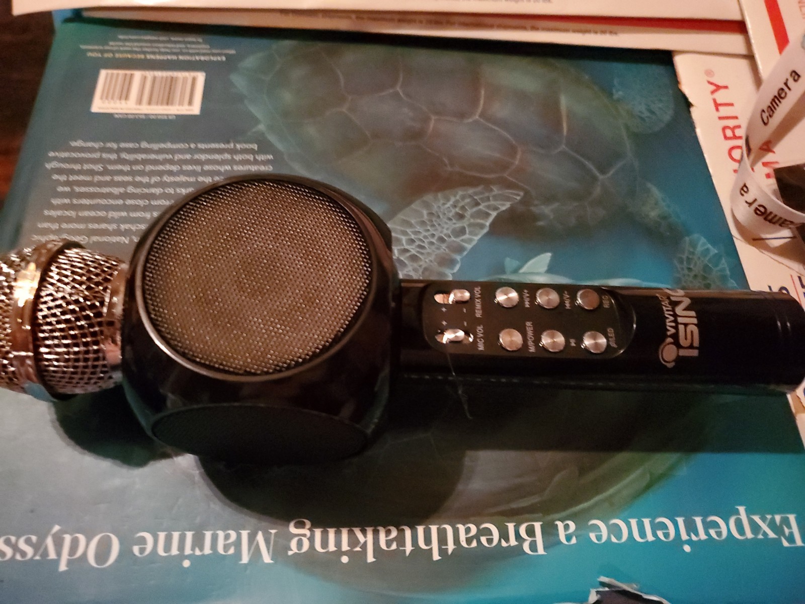 Vivitar Ising Karaoke Bluetooth Light Up Wireless Mic
