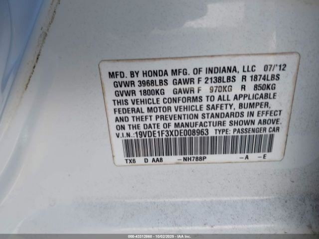 Audio Equipment Radio US Market Receiver Assembly Base Fits 13-14 ILX 4894033