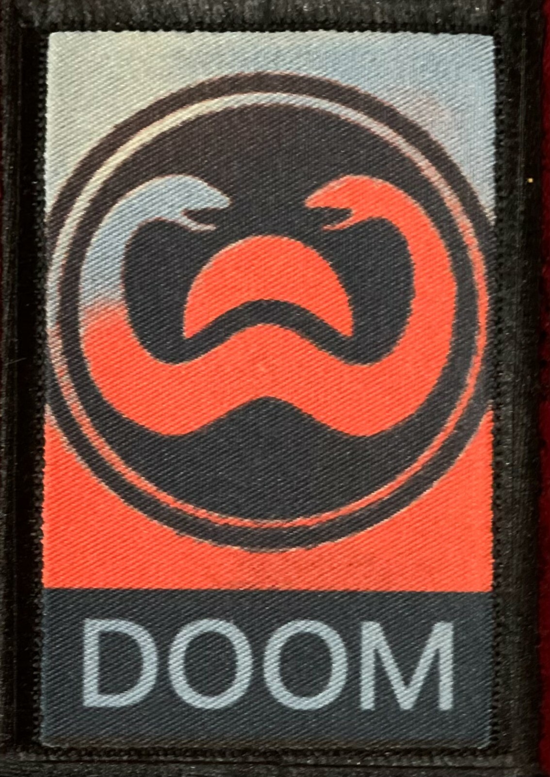 Thulsa Doom Conan Hope Poster Morale Patch  Tactical Military Army Badge Hook