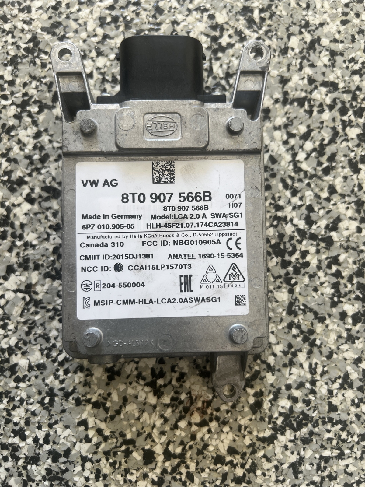 2015 2016 2017 AUDI A4 S4 A5 S5 REAR BLIND SPOT MODULE OEM