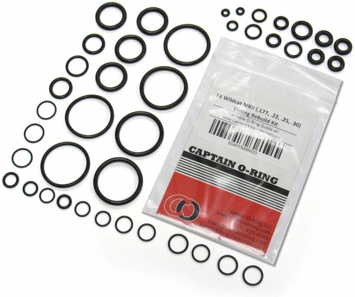 FX Wildcat MKII [MK2] (.177/.22/.25/.30) 41 Piece O-Ring Rebuild Kit