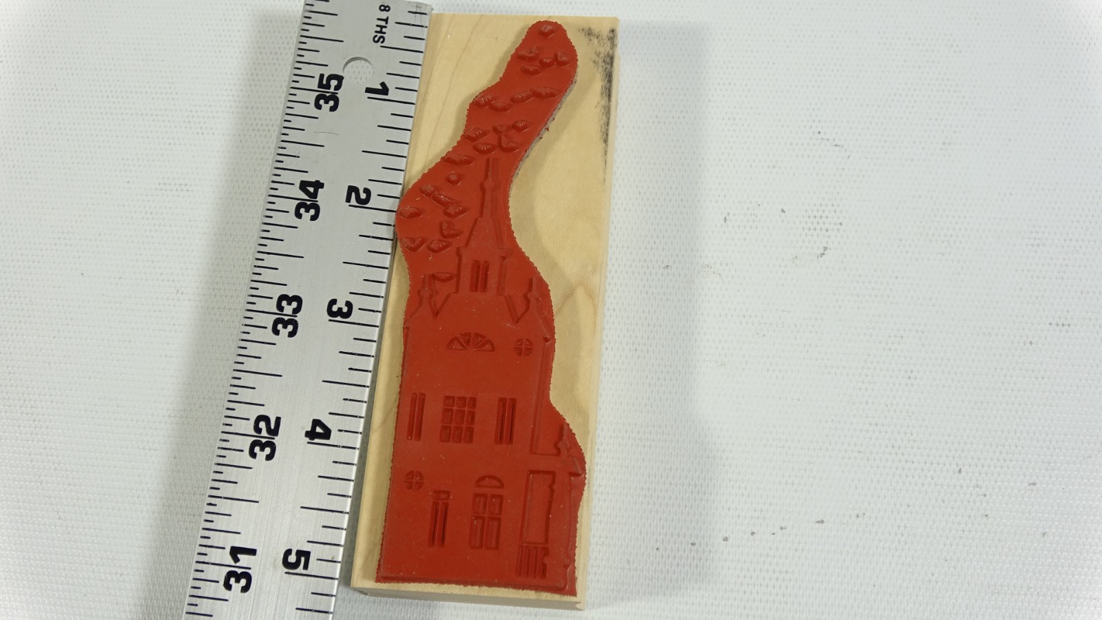 Memory Box Haunted Mansion Halloween Mounted Rubber Stamp E1801