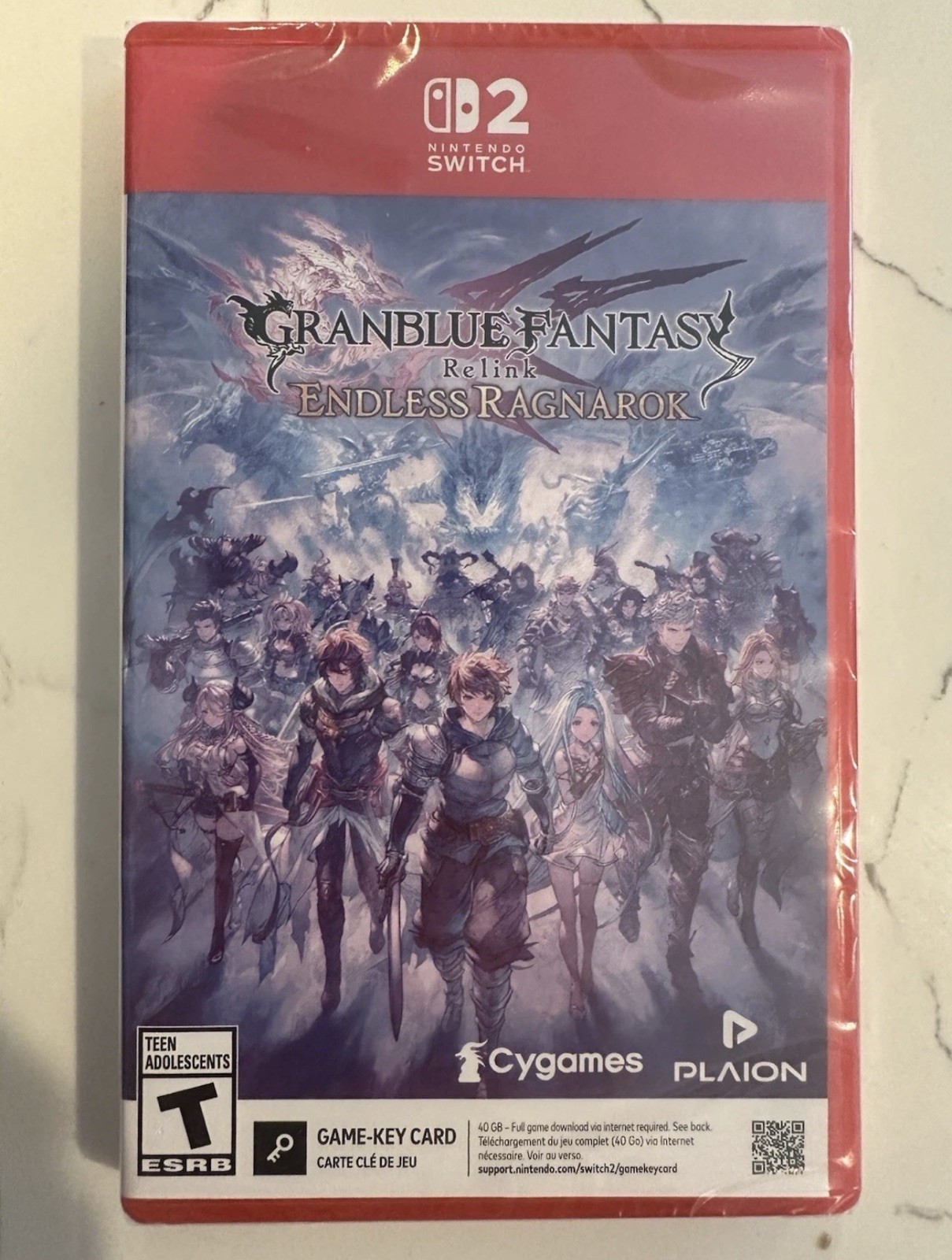 Granblue Fantasy Relink - Endless Ragnarok (Game-Key Card) - Switch 2 New Sealed