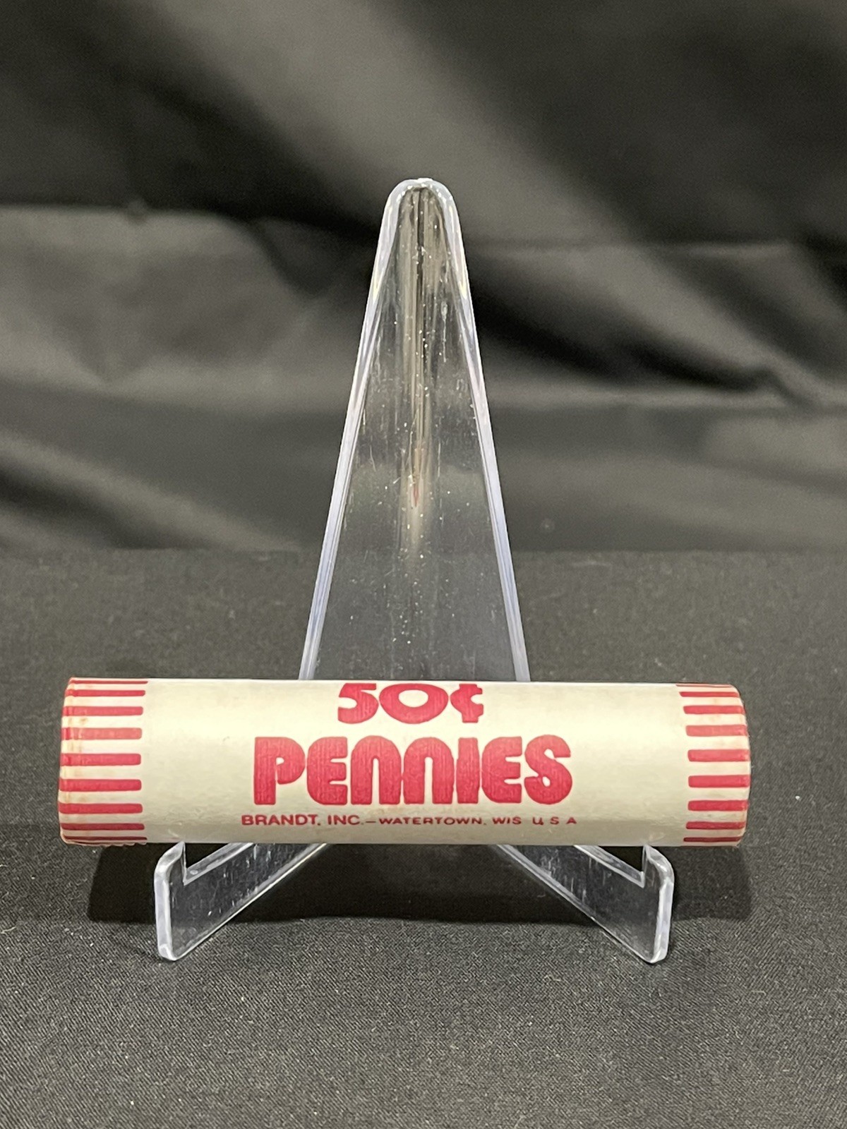 1982-D Small Date Zinc Lincoln Cents Penny Roll (50)  Pennies OBW