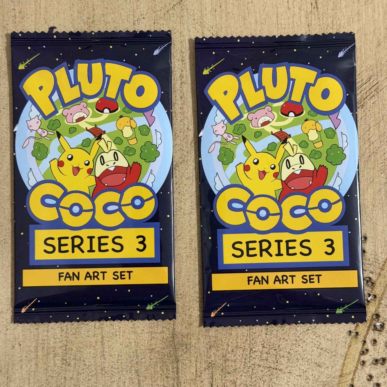 Pluto Coco Series 3 UNOPENED SEALED TWO PACKS (2 Packs)