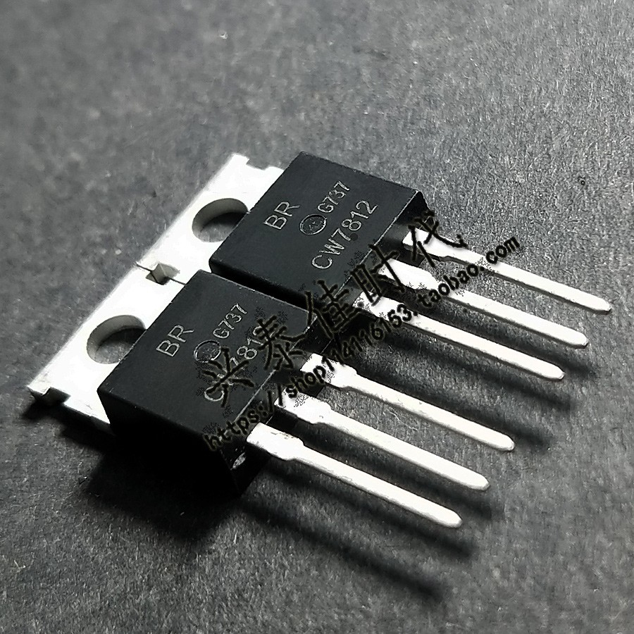 10PCS CW7812 TO-220 three-terminal regulator