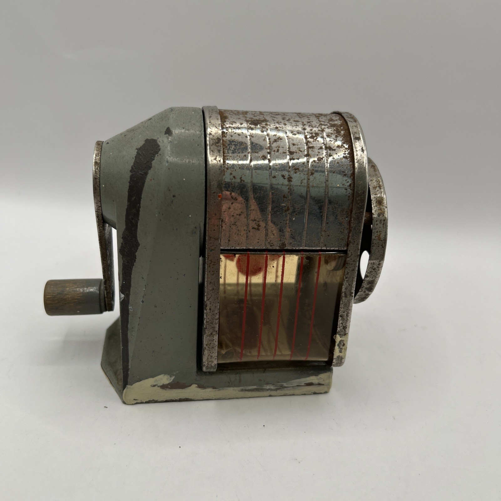VTG Apsco Deluxe Giant Automatic Pencil Sharpener 6 sizes desk/wall mount