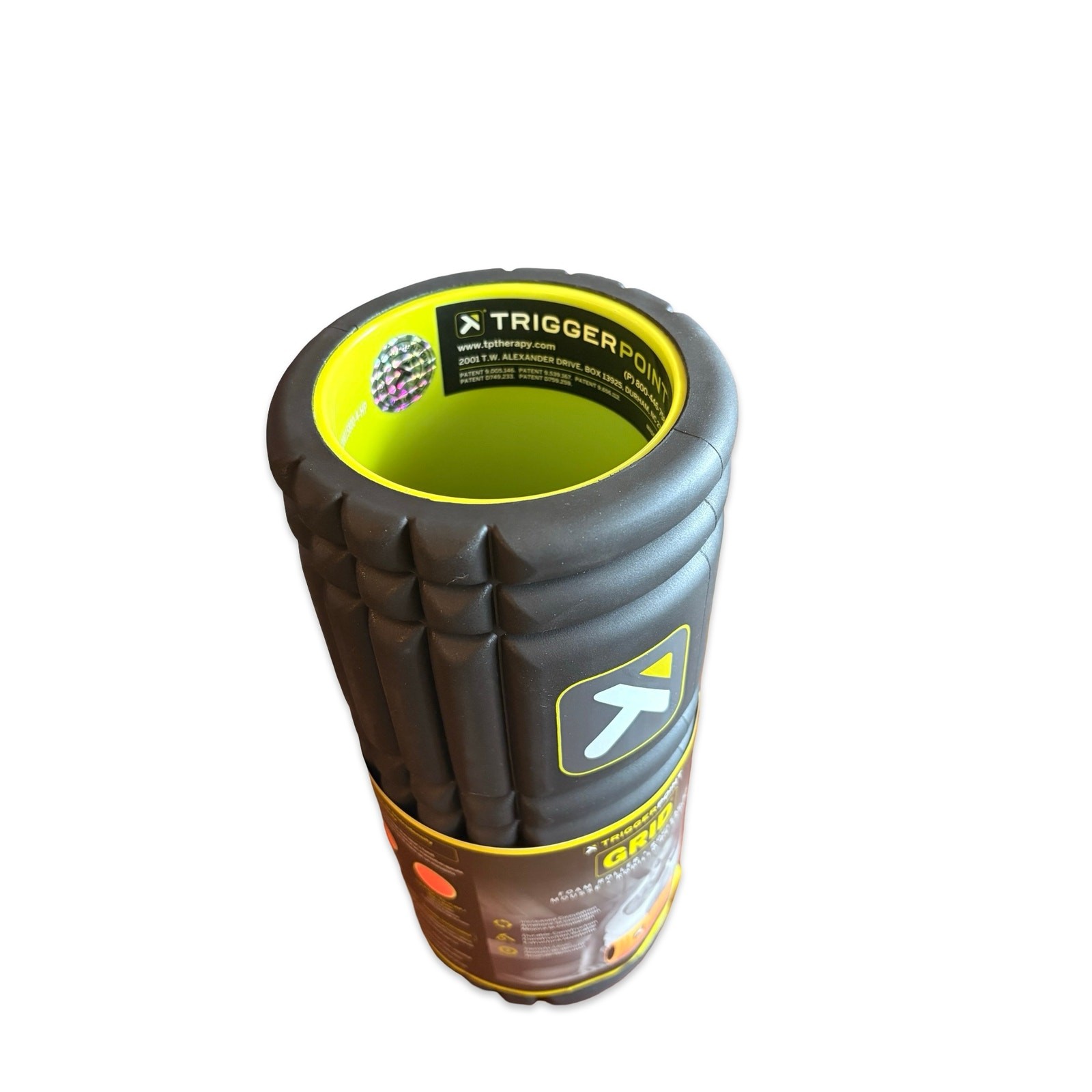 TriggerPoint GRID Foam Roller Level 2 Firmness 13" Black New Sealed Exercise