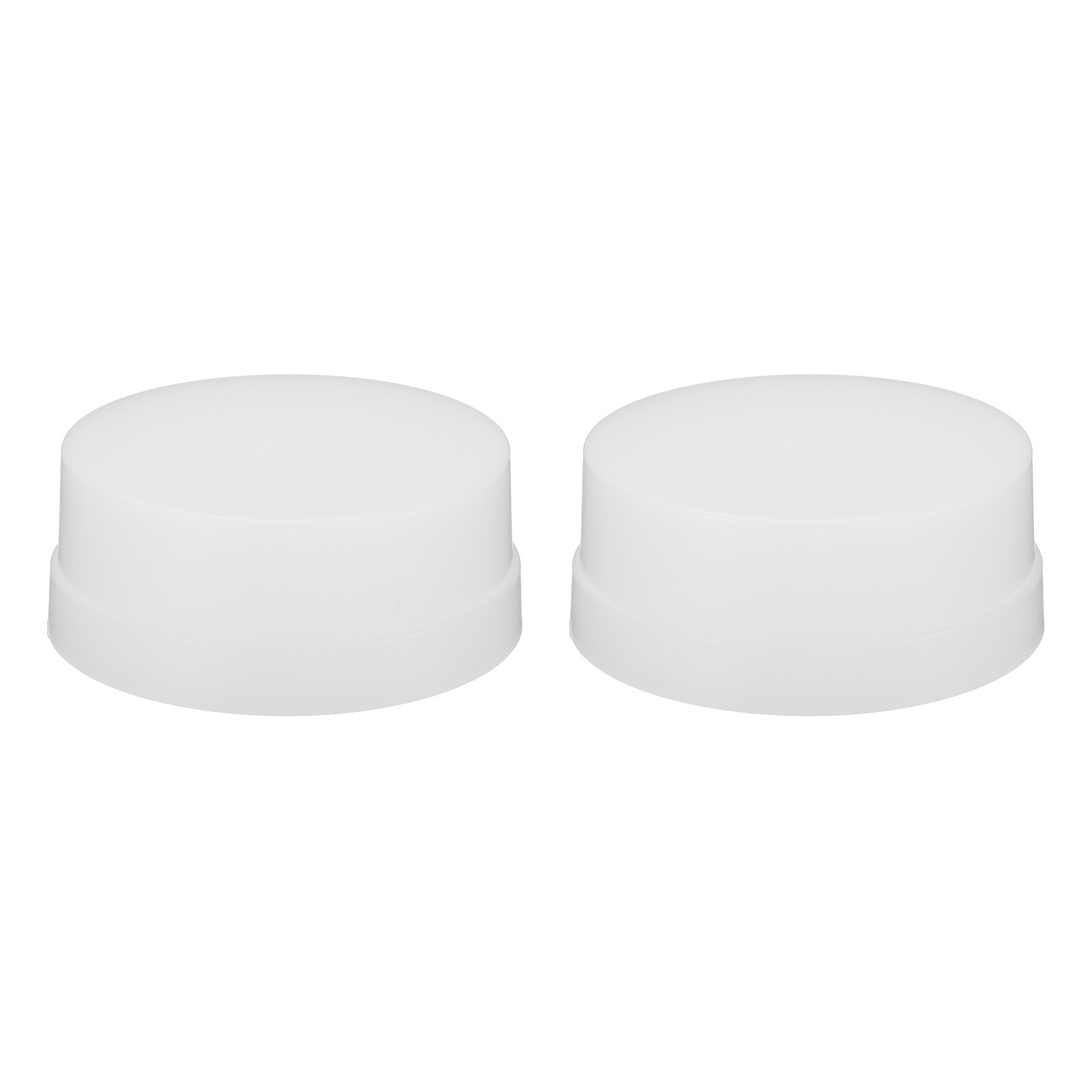 2pcs Flash Diffuser Bounce Dome Soft Box Flashlight Diffuser Cap White