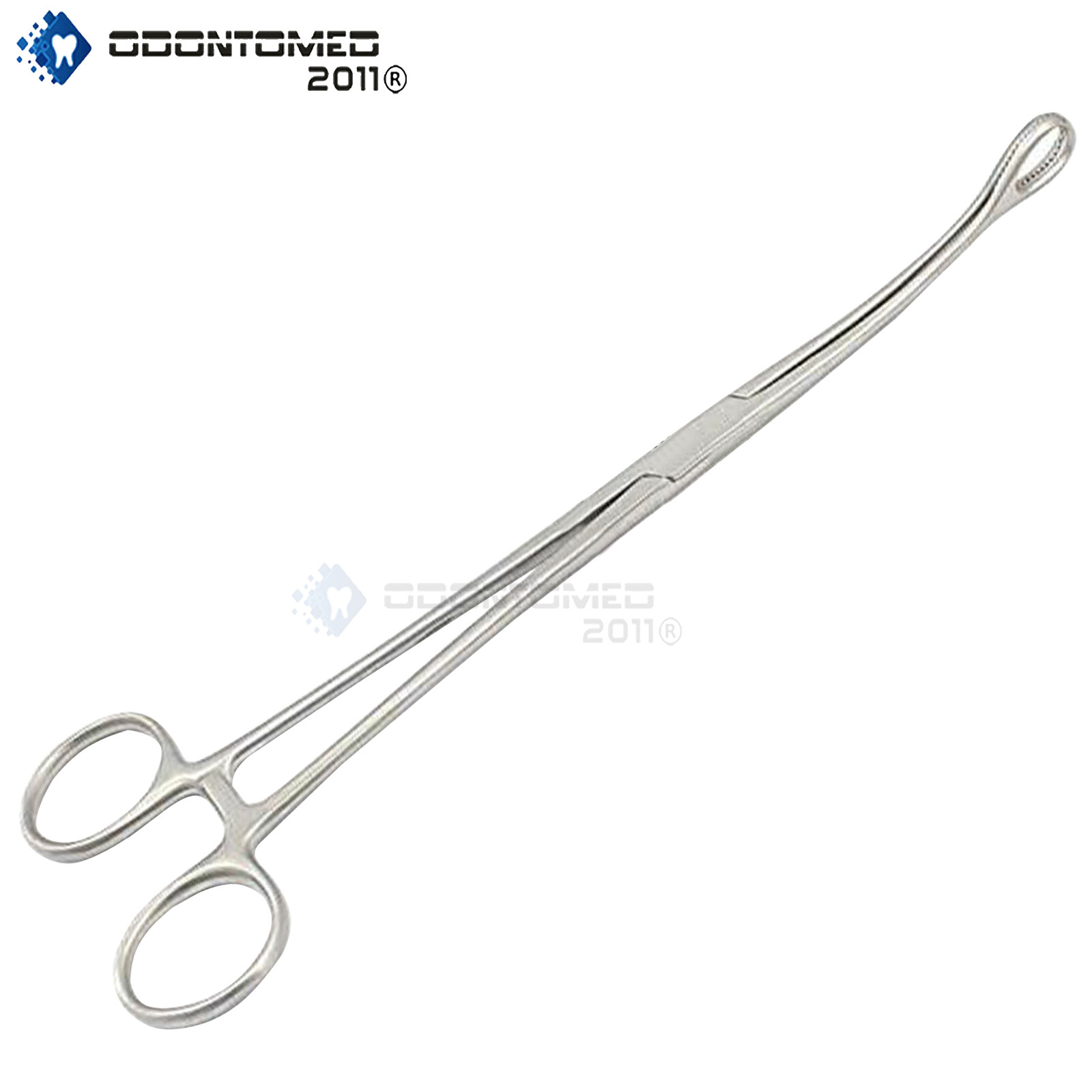 Sponge Forceps 10" Curved Surgical Instruments