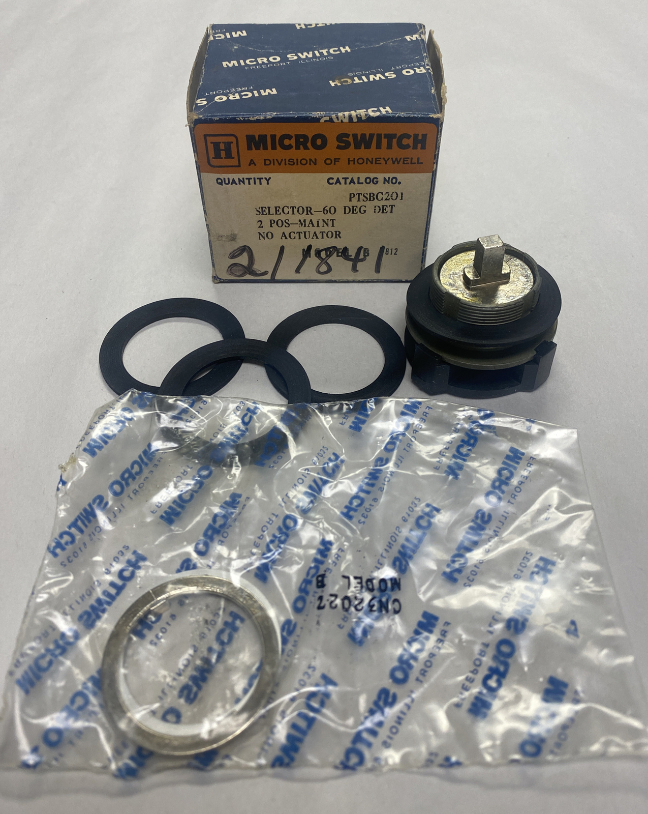 HONEYWELL MICROSWITCH,PTSBC201,2 POSITION SWITCH NOS