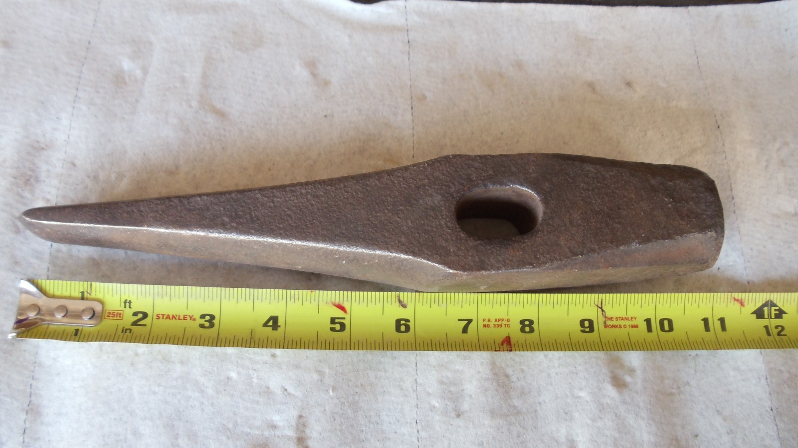 Vintage Cut Devil Railroad Track Chisel Hammer Head Blacksmith Tool 5lb 12oz 10"