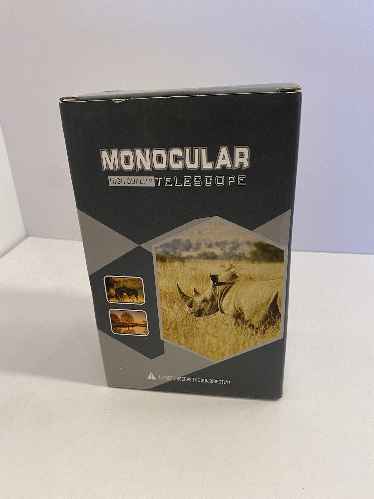 Zukakii Monocular Scope Telescope, 12X50 High Power HD Waterproof w/Tripod,