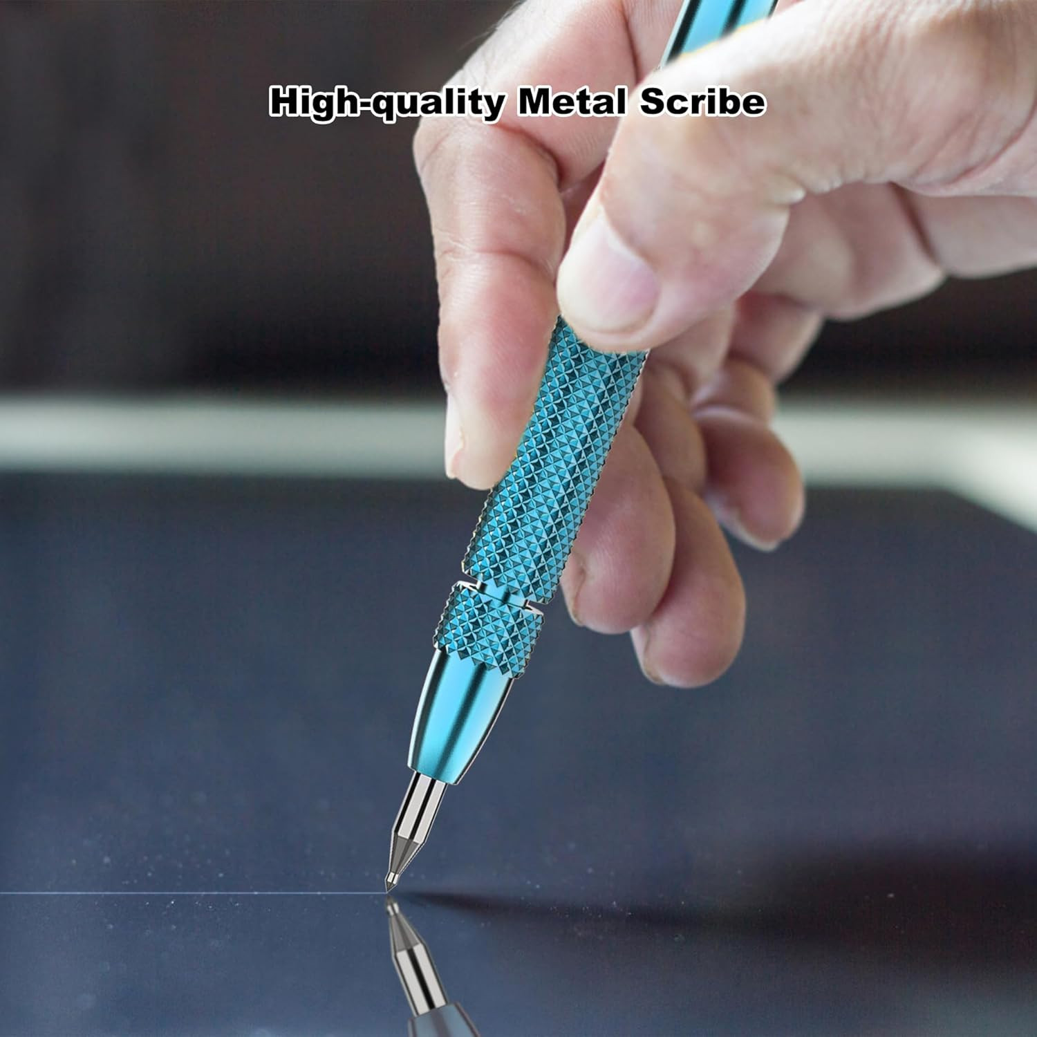 4 Pack Tungsten Carbide Scriber with Magnet,With Extra 21 Replacement Marking Ti