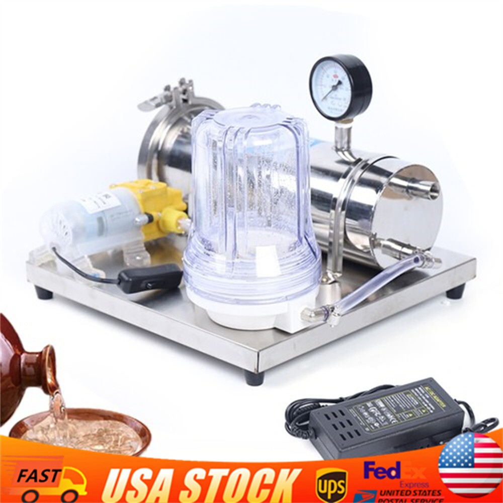 Alcohol Wine Water Filter Mini Jet Distiller Moonshine Whiskey Still Strainer
