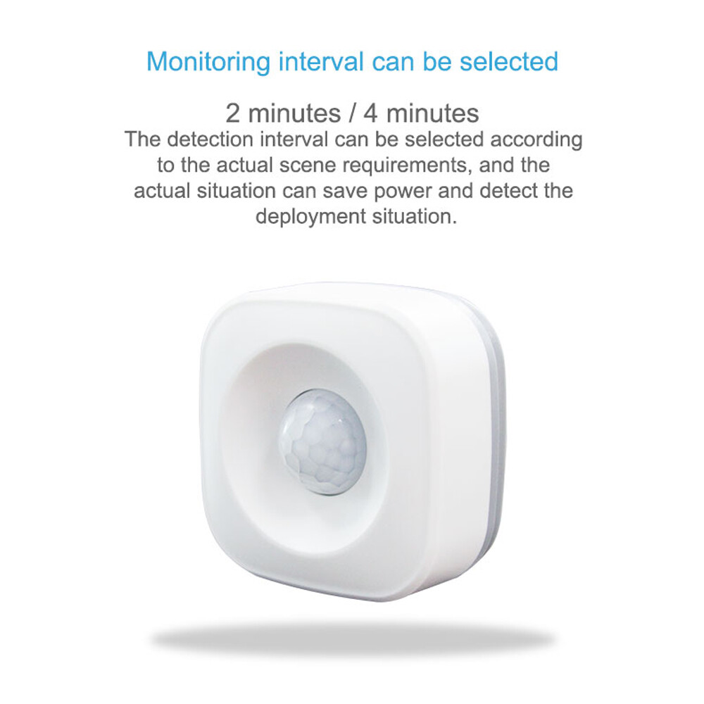 Tuya Smart Life WiFi Wireless Door Window Sensor PIR Motion Detector T&H Sensor