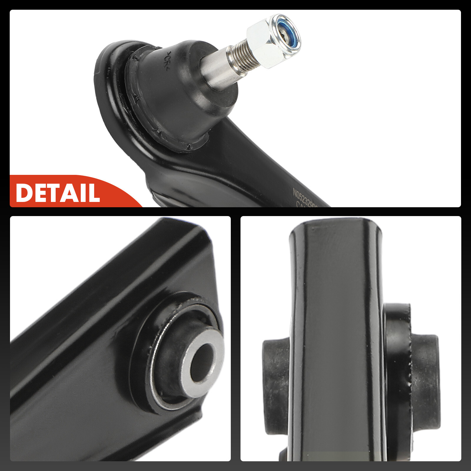 2x Rear Lower Forward Control Arm & Ball Joint kit for Mitsubishi Eclipse 06-12