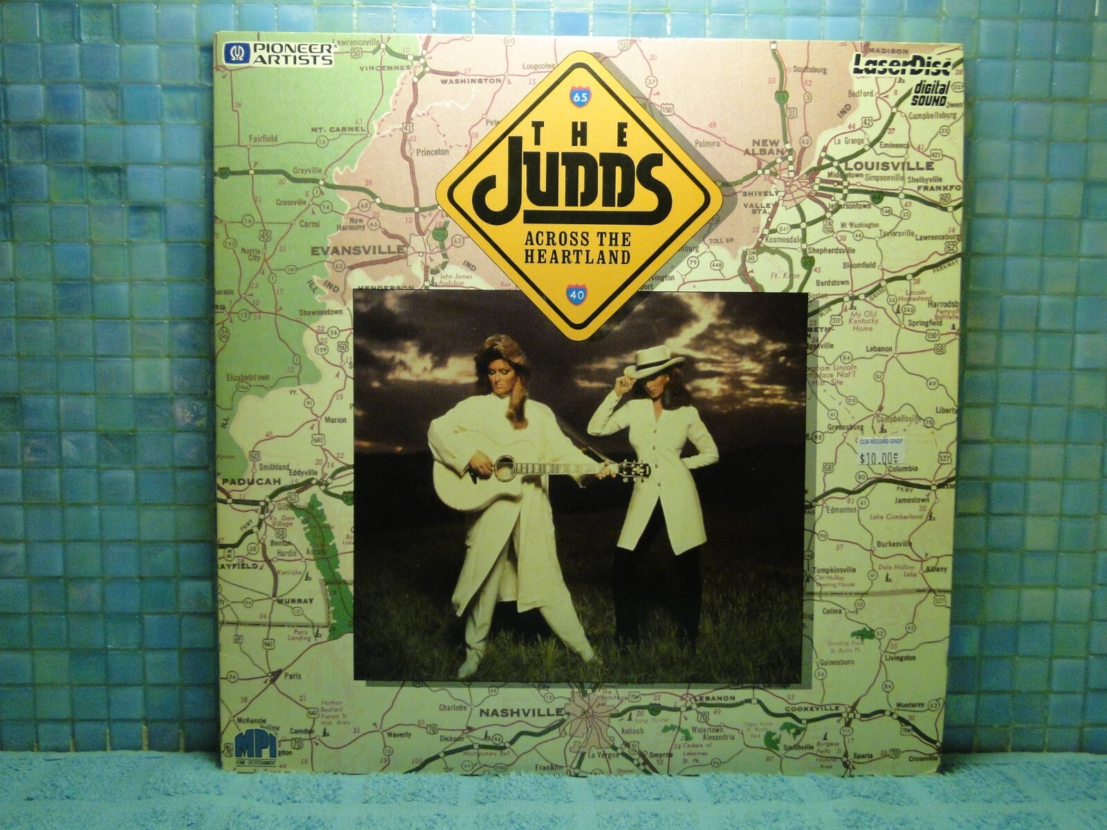 The Judds Across The Heartland Laserdisc -EXTRA LDs SHIP FREE