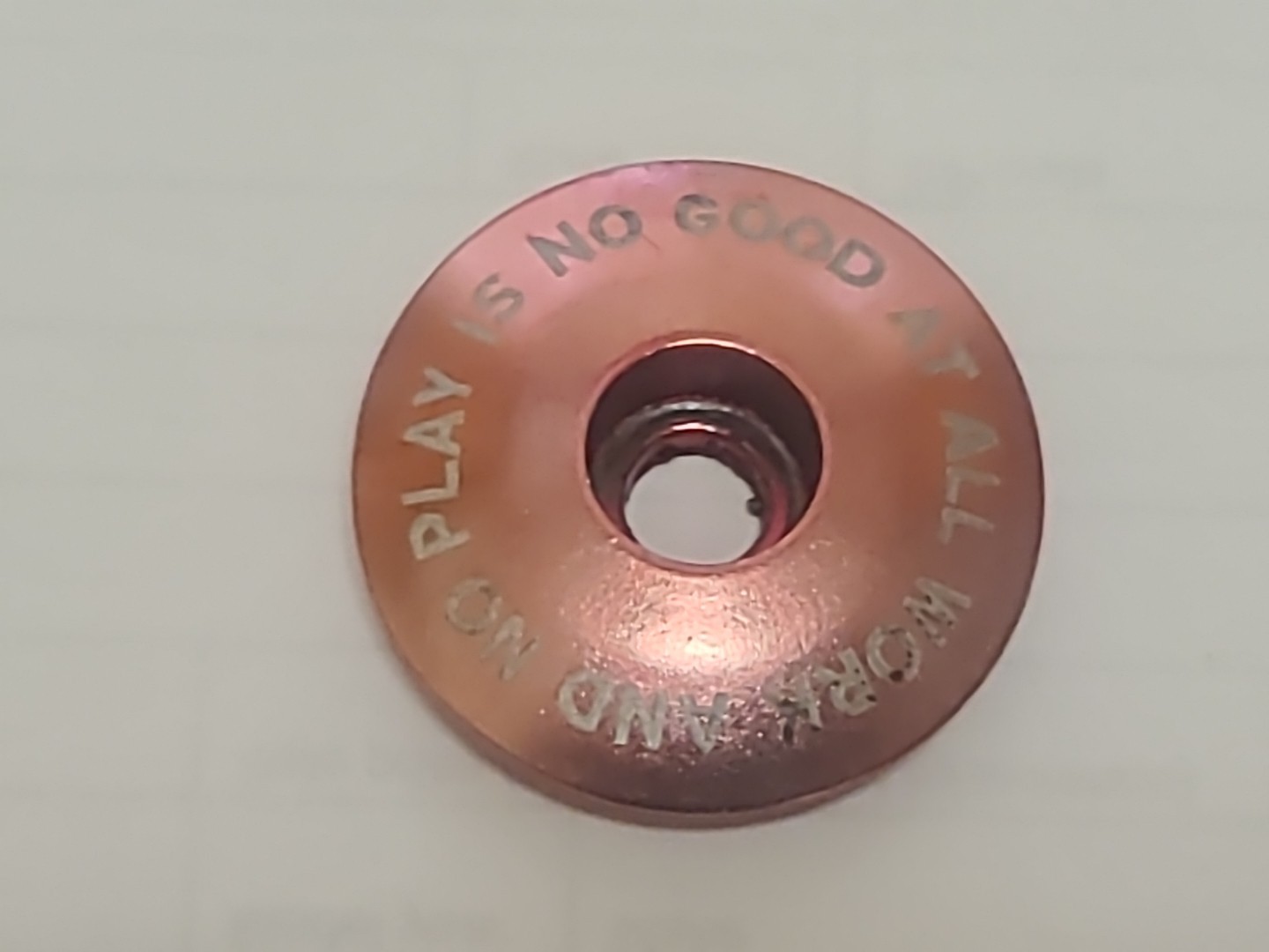 Gary Fisher All Work and No Play is No Good At All 1 1/8” Aheadset Top cap