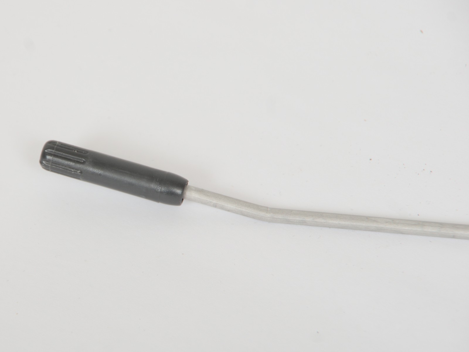 Genuine Audi A6 Door. Vertical metal rod with black plastic pull knob. Driver