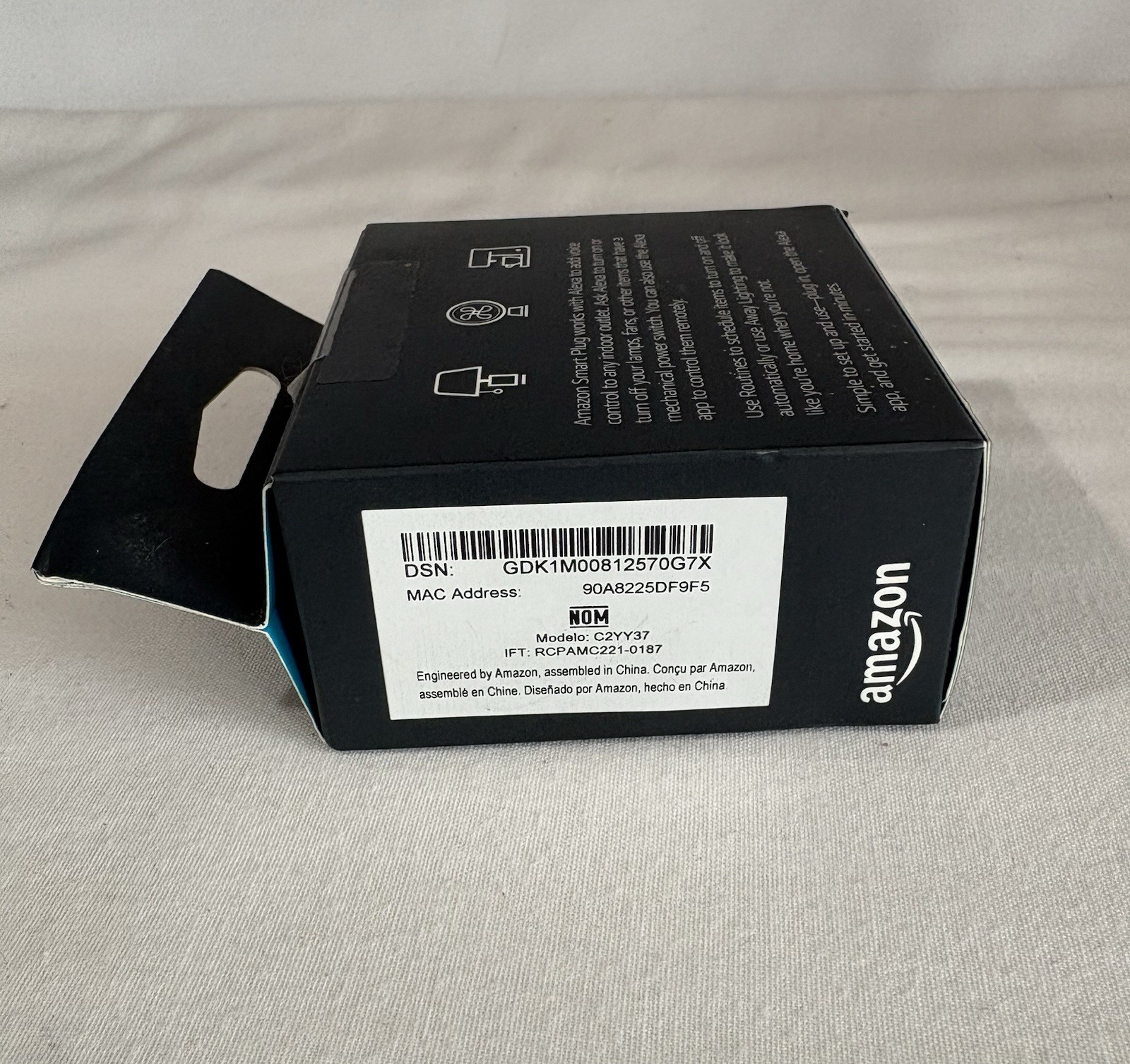 Amazon Smart Plug ~Works With Alexa C2YY37 ~ SEALED