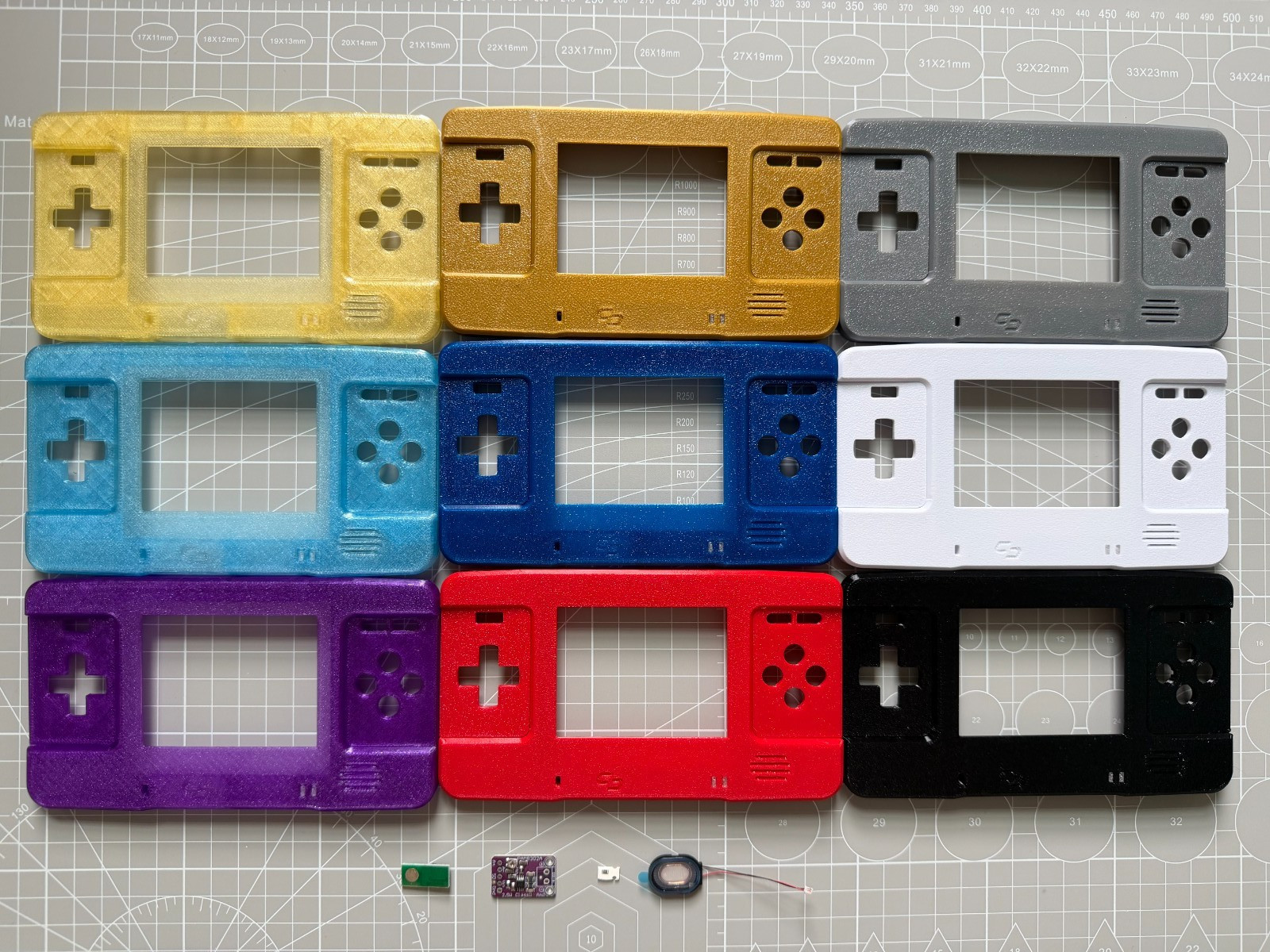 Original DS Fat To Game Boy Macro XL - 3D Print Faceplate & Necessary Components