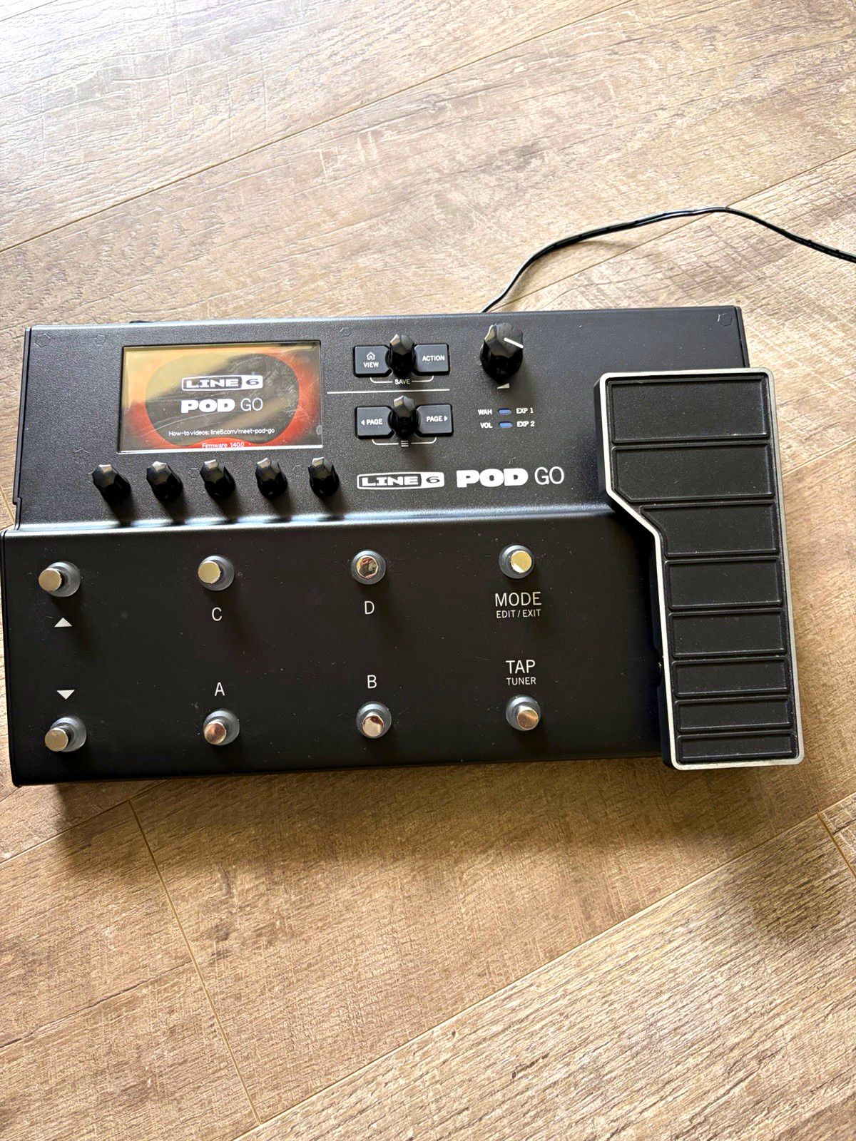 Line 6 POD Go Digital Multi-Effects Floor Processor w/ Expression Pedal