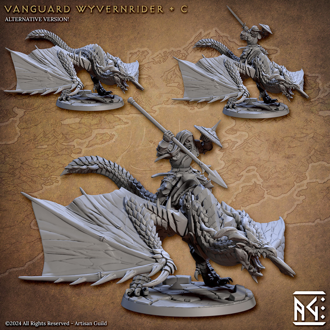 Vanguard Wyvernrider C - Artisan Guild - Dungeons and Dragons