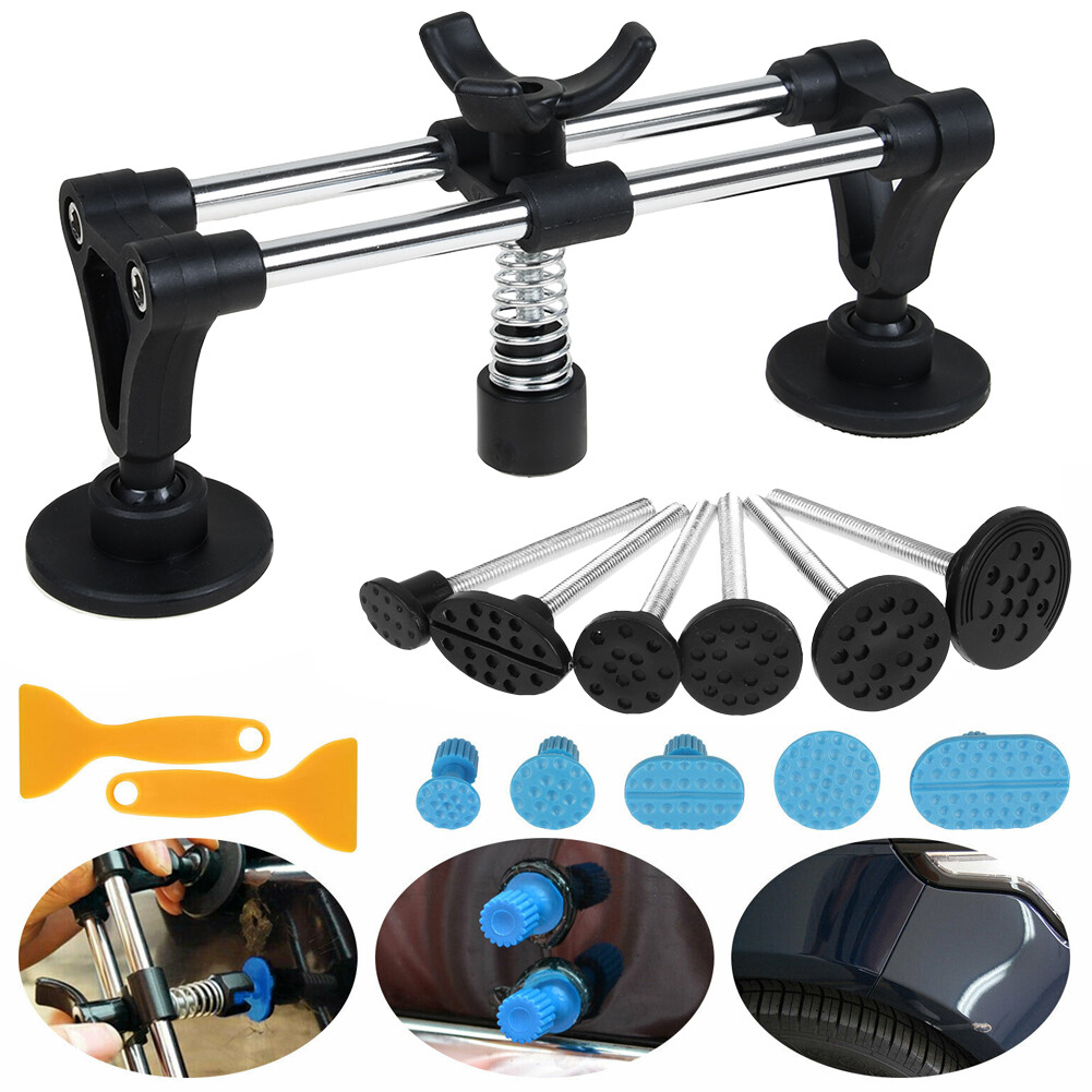 14x Auto Body Repair Tool Dent Puller Double Pole Bridge Dent Puller Hail Damage