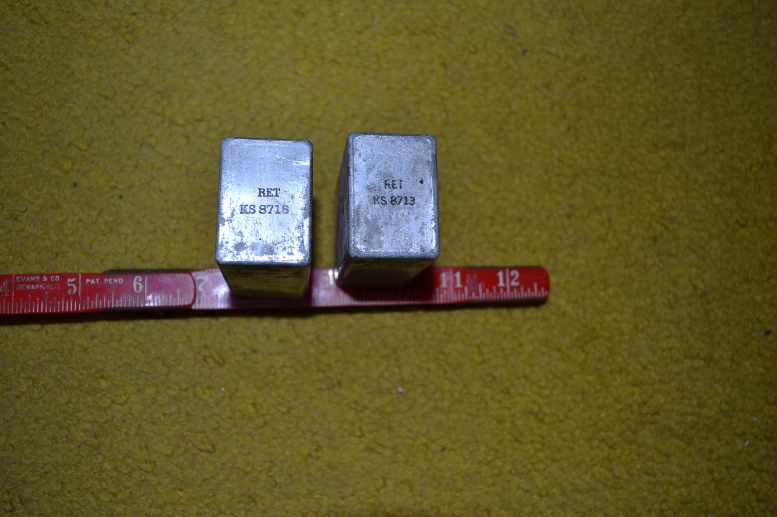 2 WESTERN ELECTRIC / STANDARD TRANSFORMER RET KS 8713  5 hy chokes DM-36-D tube