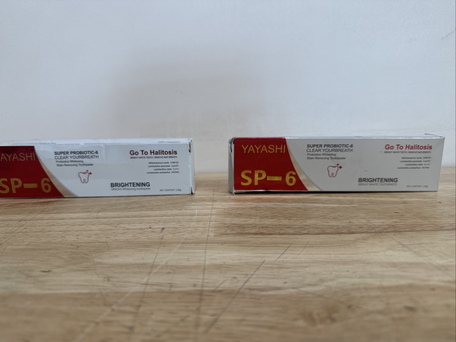 (Lot Of 2) YAYASHI SP-6 Ultra Probiotics Whitening Toothpastes Oral PH Balance