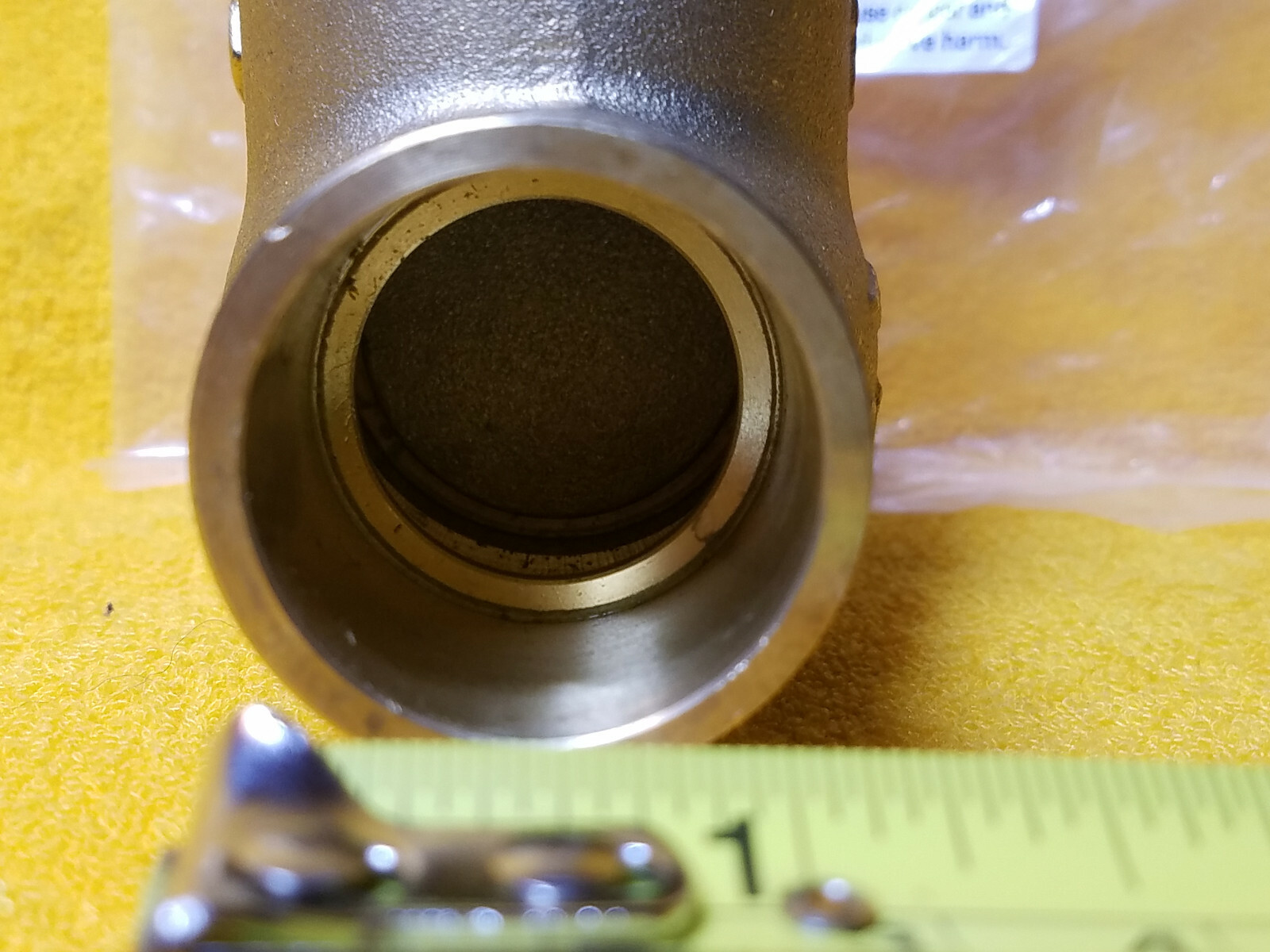 NEW PRO PLUS 270879 BRASS 1" SWING CHECK VALVE SWEAT