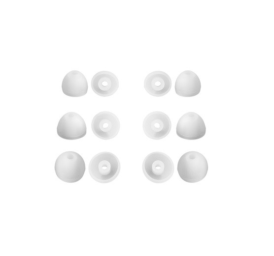 Silicone earbud tips, silicone ear tips, replacement earbuds 2.5mm connect hole