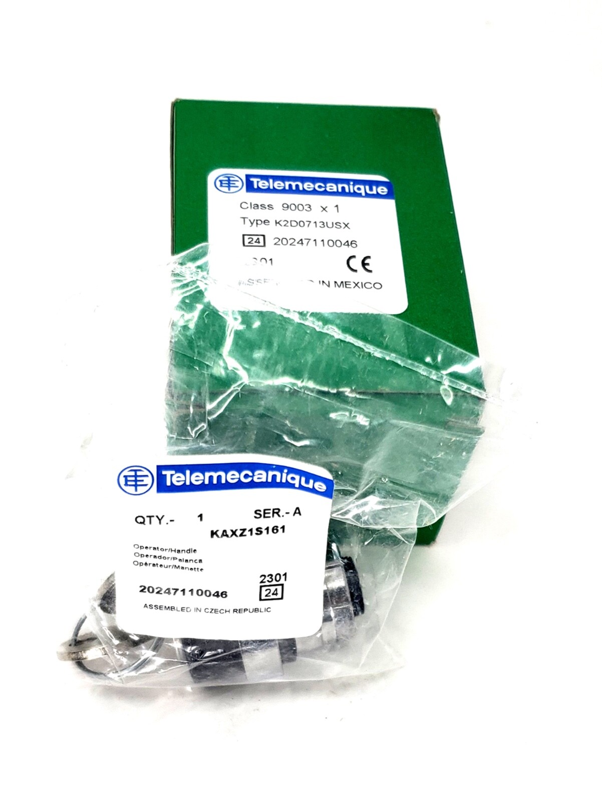 Telemecanique 9003K2D0713USX Cam Switch Assembly, 300VAC, 12 AMP, 4 Pole New