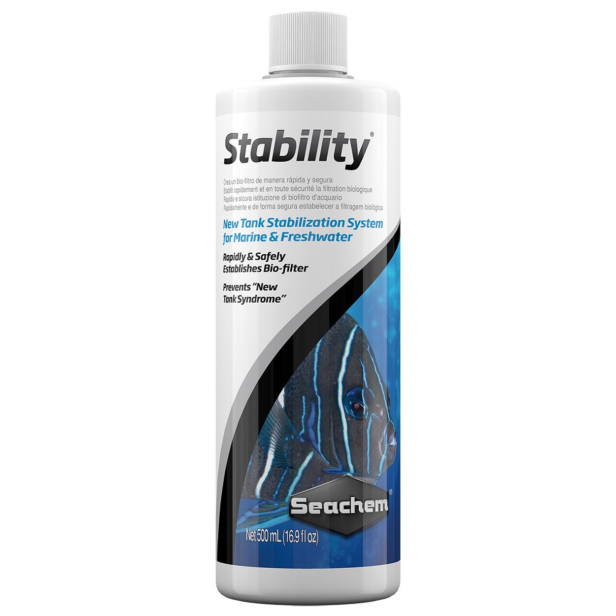 Stability Fish Tank Stabilizer - for Freshwater and Marine Aquariums, 16.9 Fl Oz