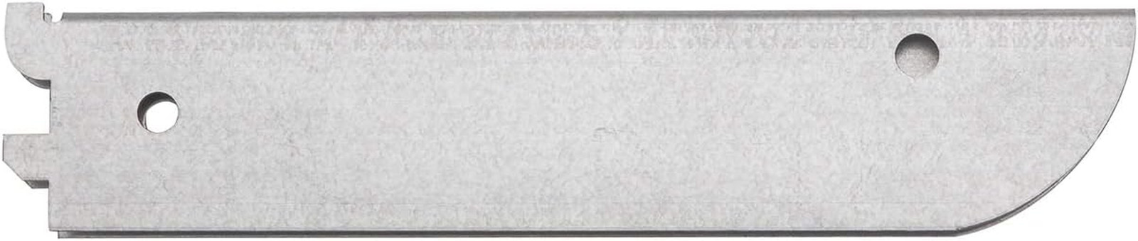 John Sterling FAST-MOUNT Double Slot Shelf Bracket, 10-Inch, Galvanized, Bk-0102