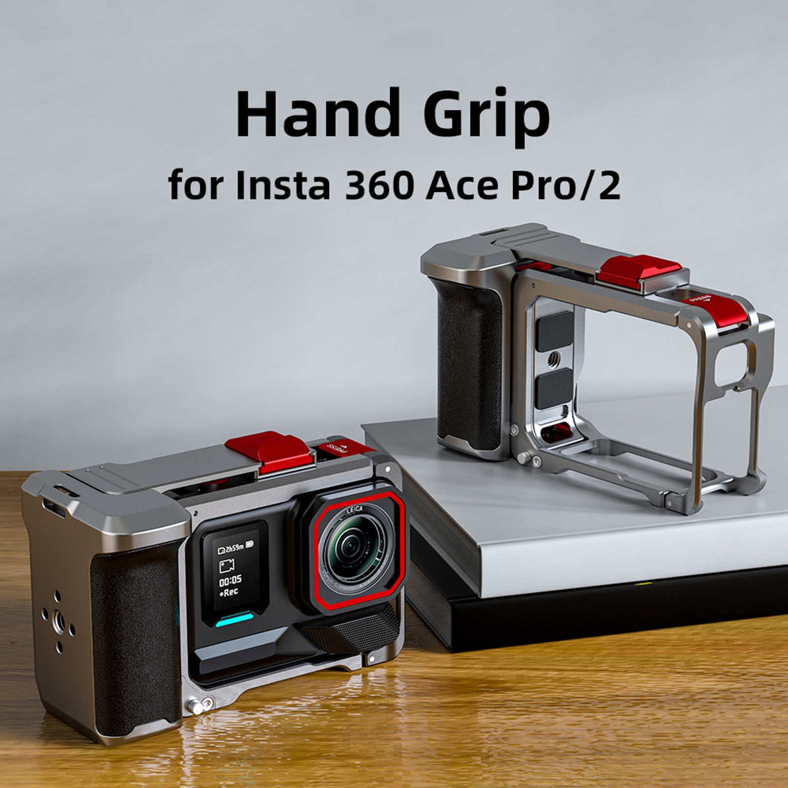 For Insta360 Ace Pro 2 Camera Aluminum Handheld Case Cover Durable Material