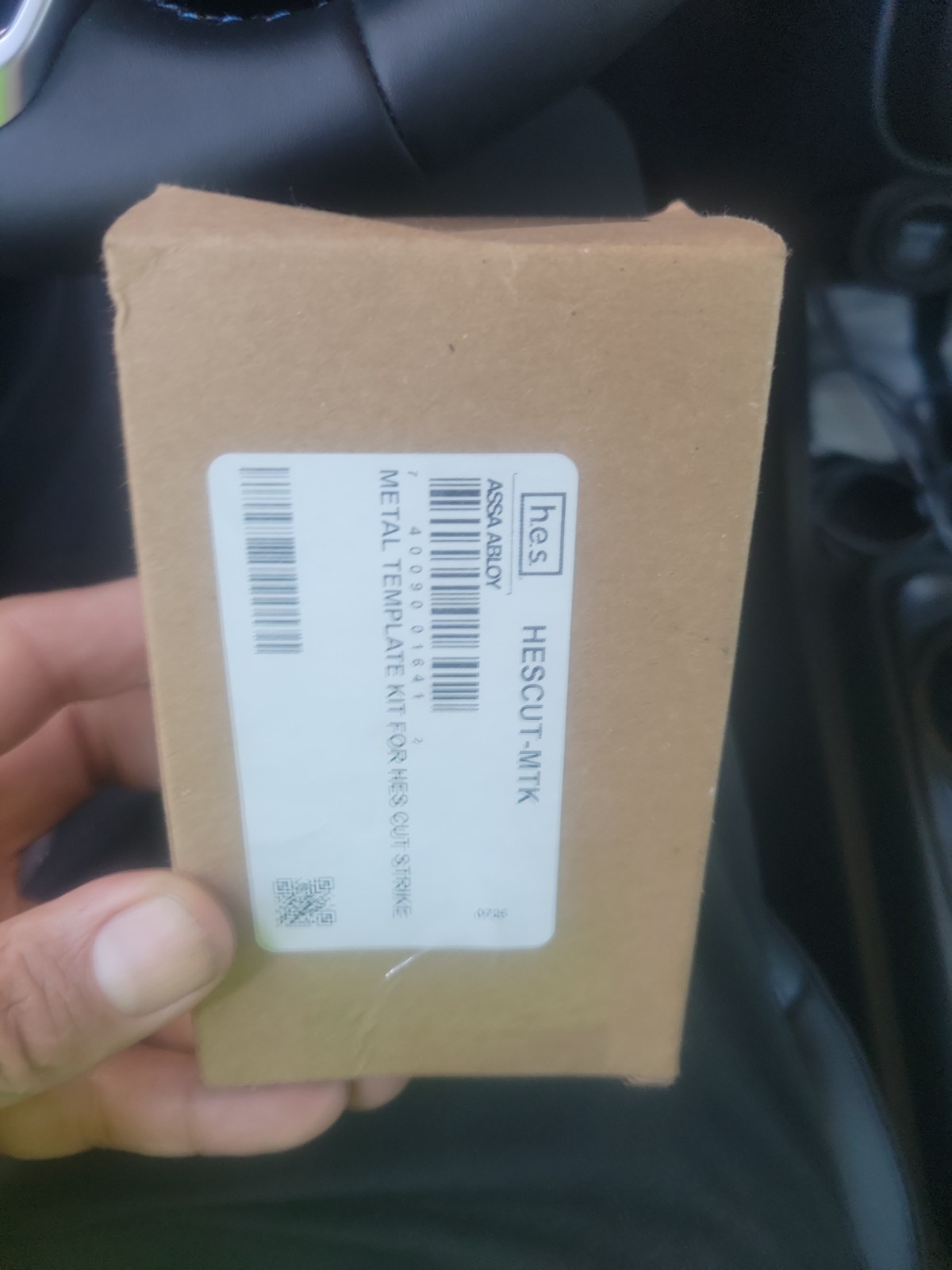 HESCUT-MTK Metal Template Kit for installing cylindrical