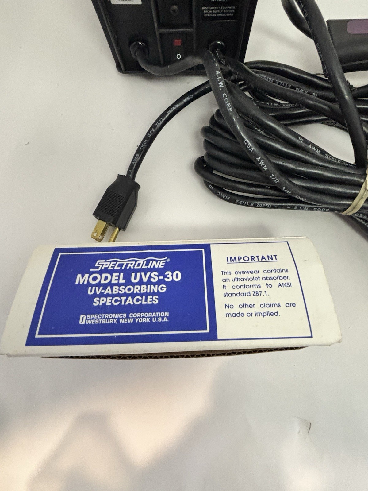 Spectroline Model SB-100PX High Intensity Ultraviolet Light